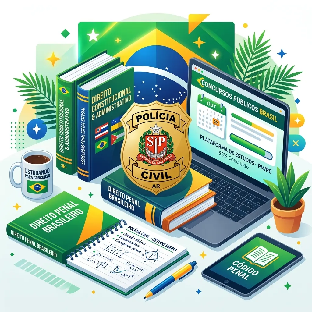 Editais Policiais 2026: PRF e PF - Oportunidades, Salários e Como Iniciar os Estudos