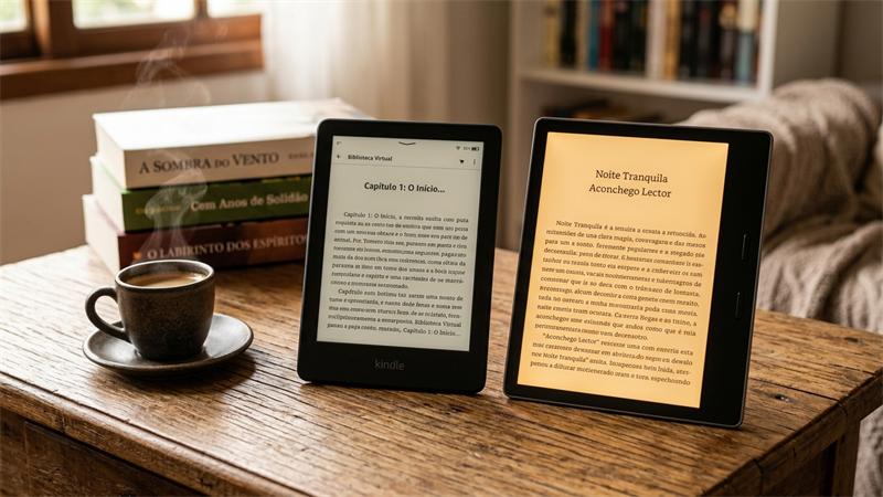 Kindle Vale a Pena em 2026? Análise Honesta (Básico vs Paperwhite)