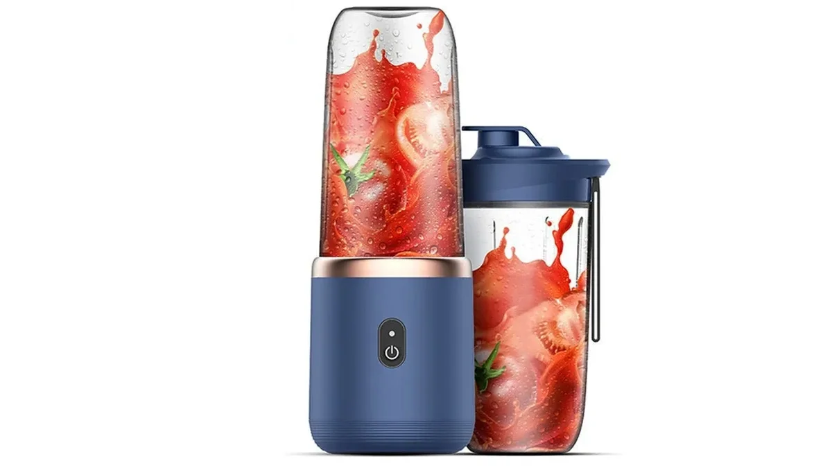 Liquidificador Portátil 6 Lâminas: O Fim das Vitaminas Empelotadas