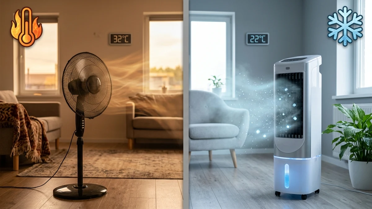 O Que Gela Mais de Verdade? Climatizador vs Ventilador no Calor de 35°C a 40°C