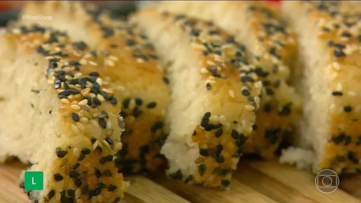Pão de Arroz com Gergelim: A Receita Prática da Ana Maria Braga
