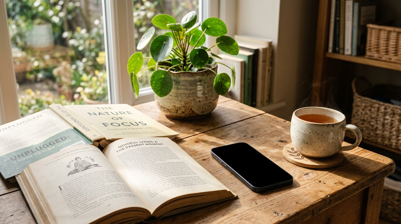 Detox digital e foco consciente