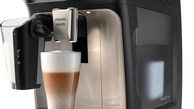 Cafeteira superautomática Philips Walita Série 5500 LatteGo