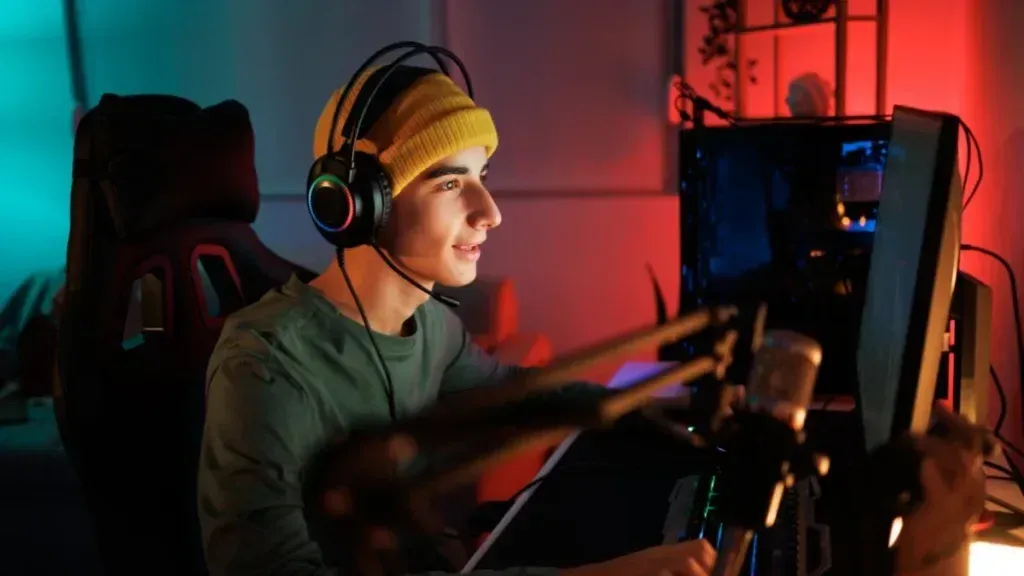 Interface de streaming comNobru e Alanzoka jogando e interagindo ao vivo