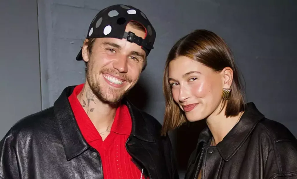 Hailey-Bieber-casamento-1-1024x618 Hailey Bieber Sobre o Casamento com Justin: "É uma Vida Louca" e a Luta Contra Rumores de Divórcio